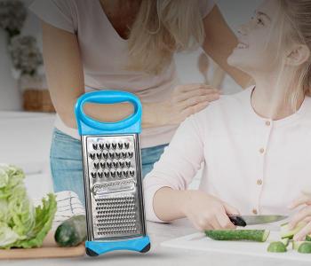 Delcasa DC1022 3 In 1 Stainless Steel Grater in UAE