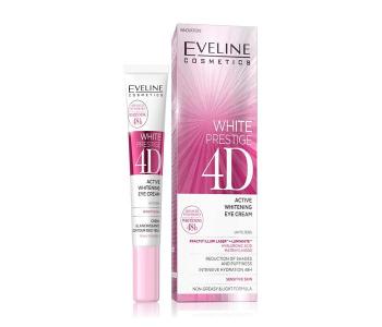 Express Delivery - Eveline Cosmetics White Prestige 4D Active Whitening Eye Cream - ID 42280