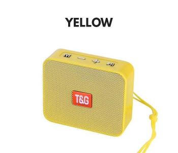 TG-166 Bluetooth Speaker Outdoor Portable Hands-Free Calling - Yellow in KSA