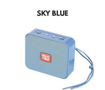 TG-166 Bluetooth Speaker Outdoor Portable Hands-Free Calling - Sky Blue in KSA