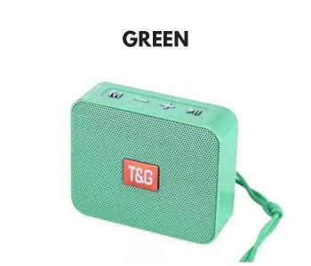 TG-166 Bluetooth Speaker Outdoor Portable Hands-Free Calling - Green in KSA