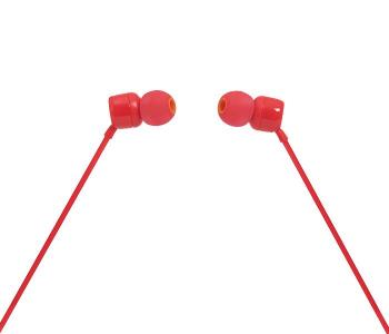 Express Delivery - JBL Tune 110 In-Ear Headphones with Microphone - Red - ID 42622