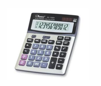 Kenko KK-1200V Electronic Calculator - Grey in KSA