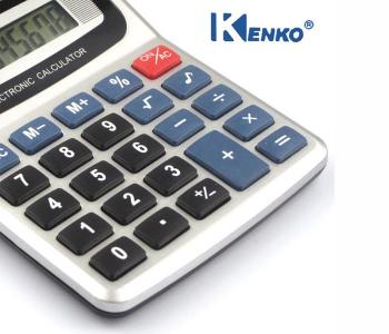 Kenko Desktop Business Calculator KK8985A 8 Digits - White in KSA