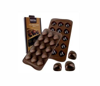Hotwa Silicone Chocolates Mould - Brown in KSA
