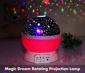 Magic Dream Rotating Projection Lamp JA043 in KSA