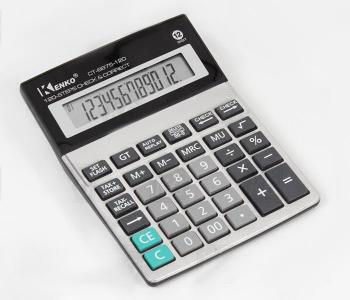 Kenko CT - 8875 - 120 Electronic Calculator - Grey in KSA