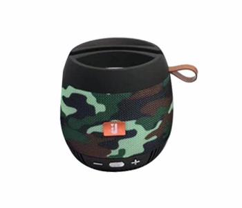 Portable Wireless Bluetooth Speaker DV07 - Army Black in KSA
