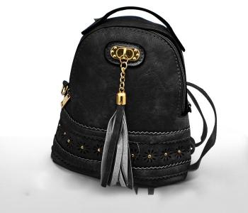 Women PU Leather High Quality Shoulder Bag 1002 - BLACK in KSA