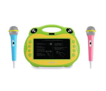 ATOUCH P06 Karaoke Video Learning Tablet With Mic,16GB, 7 Inch 4G - GREEN in KSA