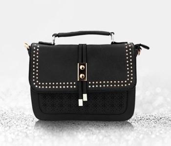 New Fashion Elegant Shoulder Bag For Women 072 - Black in KSA