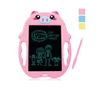 LCD Drawing Tablet For Kids Aged 3+ - Pink in KSA
