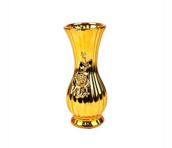 GENERIC HOME DÉCOR Flower Vase SO201 - GOLD in KSA