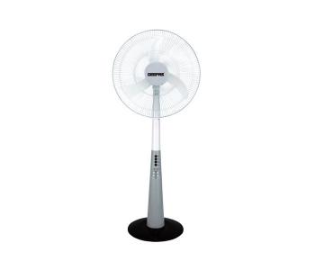 Geepas GF9385 Rechargeable Oscillating Fan With LED Lights in UAE