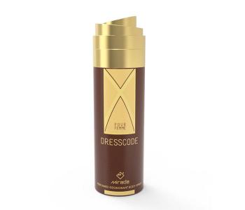 Mirada MDCB 8350 DRESS CODE Deodorant Body Spray For Ladies 85ml - Brown in KSA