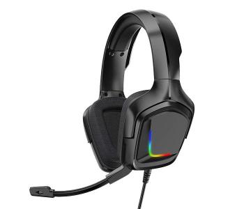 Express Delivery - Onikuma K20 Gaming Over-Ear Headset with Microphone & RGB Light - Black - ID 45665