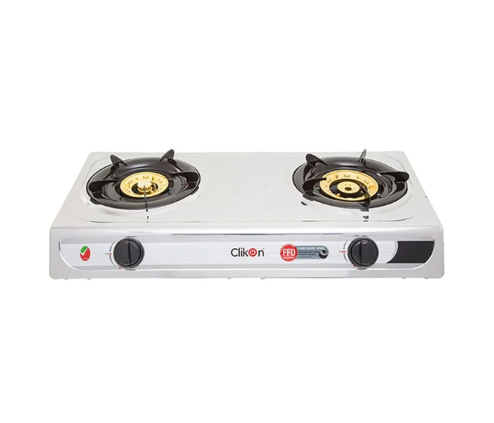 Express Delivery - Clikon CK2141 SD Double Burner Gas Stove - ID 8782