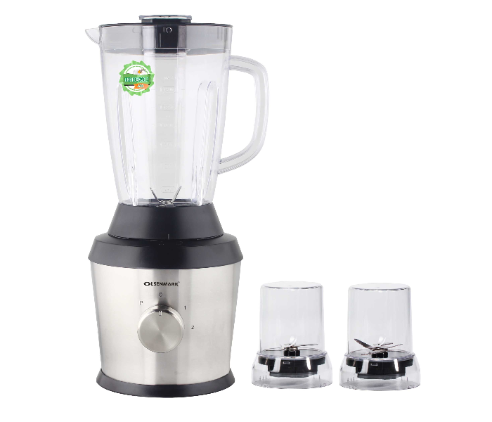 Express Delivery - Olsenmark OMSB2382 1.5 Litre 3 in 1 Blender  - ID 48373