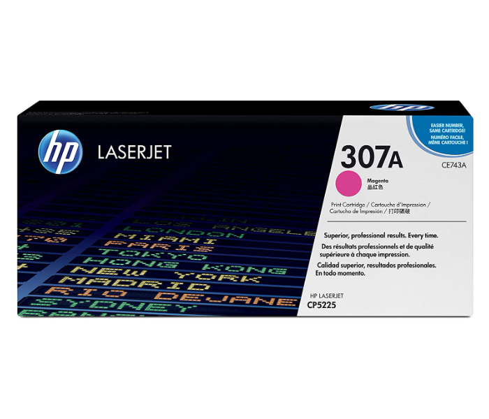 Express Delivery - HP 307A CE743 LaserJet Toner Cartridge Original Magenta group - ID 49809