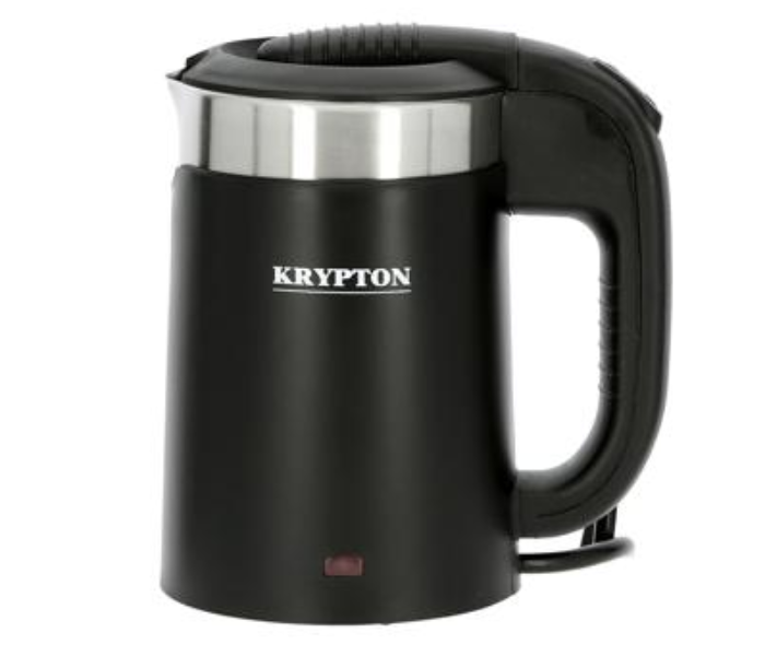 Krypton KNK6152 0.5 Liter Steel Kettle - Black in UAE
