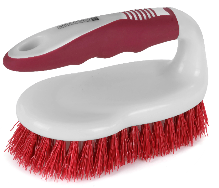 Royalford RF2356-FB Floor And Dish Brush - Red in UAE
