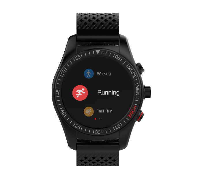 Express Delivery - IQ Touch X7 Pro Smart Watch with GPS - Black - ID 50928