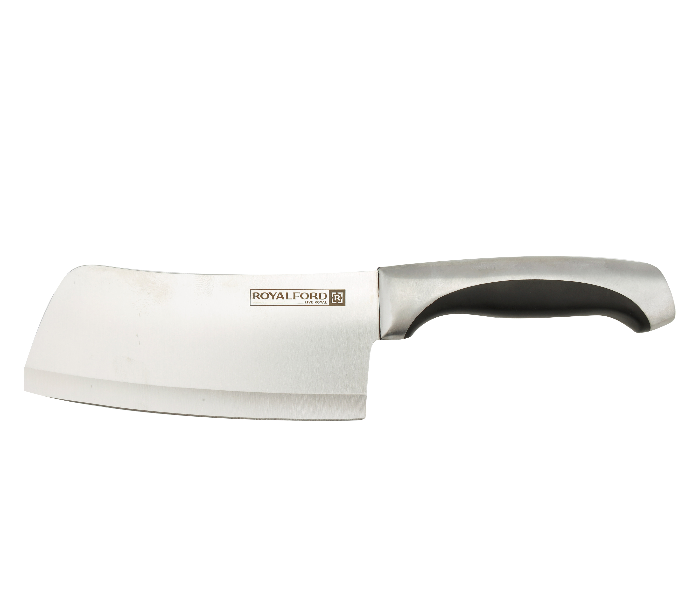 Royalford RF1800-CLK 6-inch Cleaver Knife - Silver in KSA