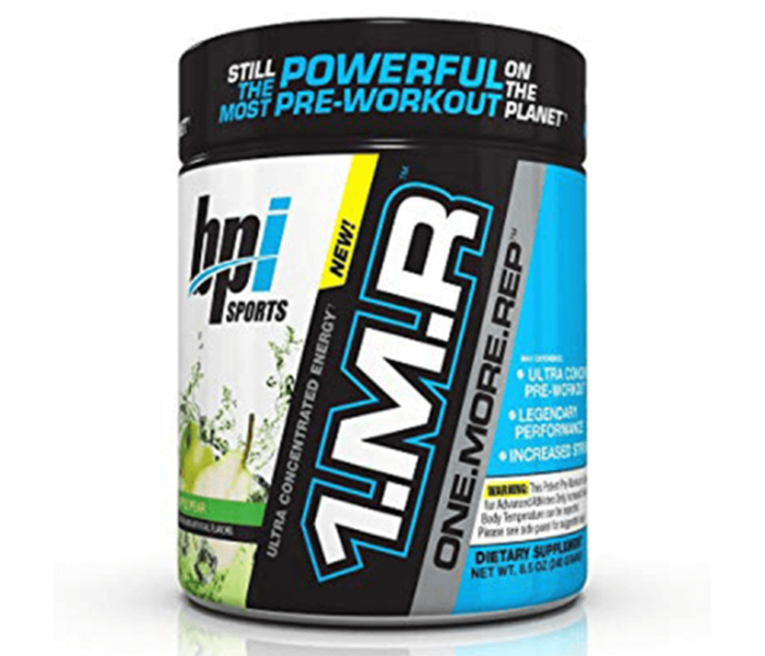BPI Sports 30 Servings 1.M.R One More Rep Ultra Concentrated Energy Supplement - Apple Pear in UAE