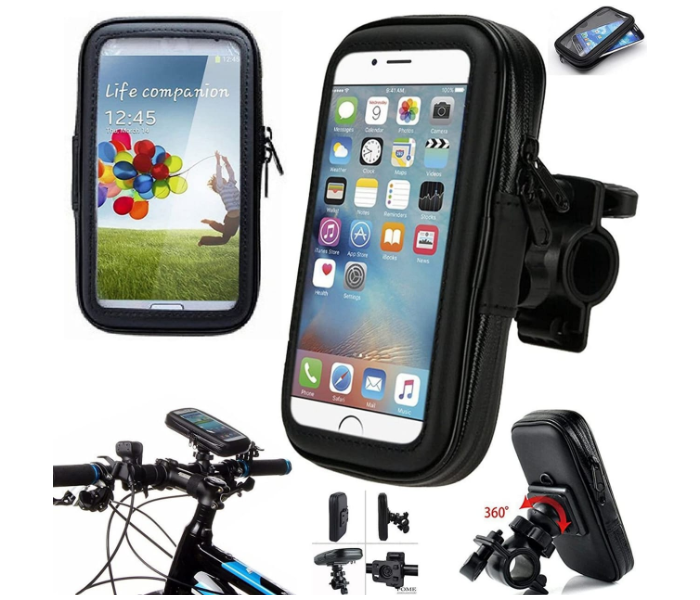 WRBSP01 Weather Resistant Bike Smart Phone Stand - Black in KSA
