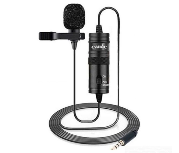 DCC1 Candn Lavalier TikTok Microphone - Black in KSA
