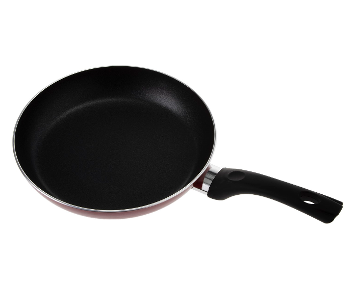 Express Delivery - Royalford RF1261FP24 24 3 Layer Non Stick Fry Pan - Red - ID 1180