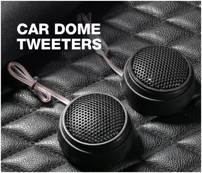Universal 2 PCS 100W 98dB Car Dome Tweeter Audio Loudspeaker CQS-425 Treble Speaker Offal in OMAN