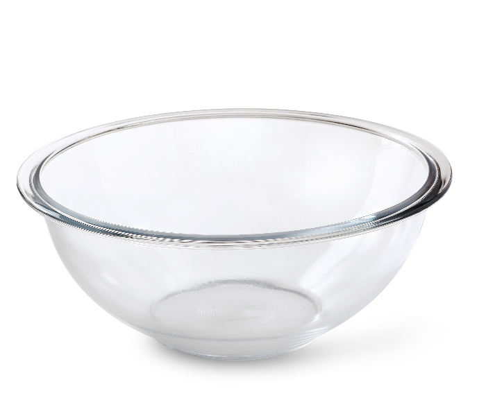 Express Delivery - Royalford RF2703-GBD 2.2 Litre Glass Mixing Bowl - ID 1467
