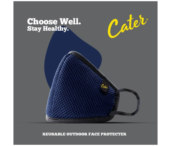 Cater CR95 5 Layer Face Mask - Blue in OMAN