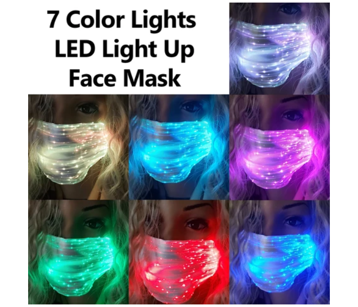 LED Light Up Face Mask in UAE