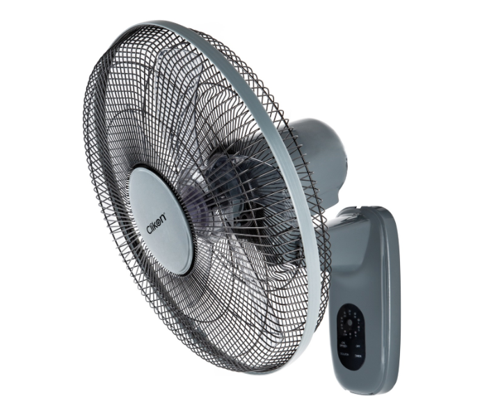 Express Delivery - Clikon CK2818 Wall Fan - Grey - ID 53561