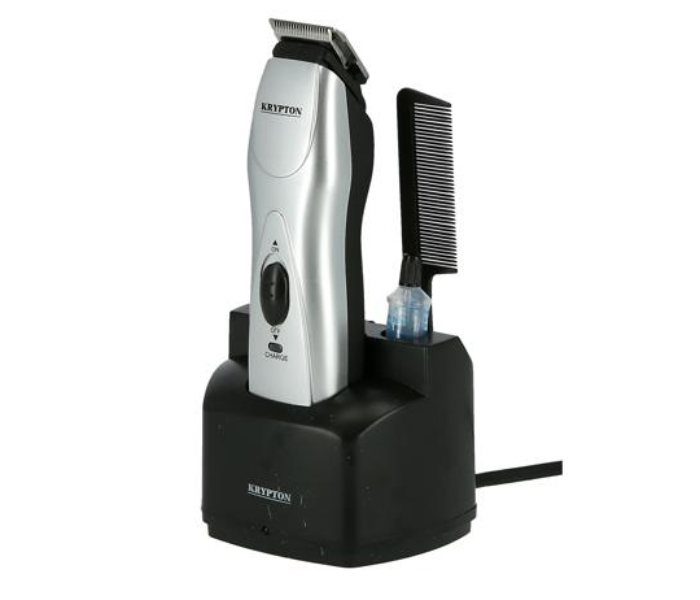 Krypton KNTR5301 Rechargeable Hair Clipper - Silver in UAE