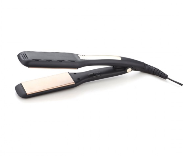 Olsenmark OMH4071 Hair Straightener With Ceramic Coating - Black in KSA