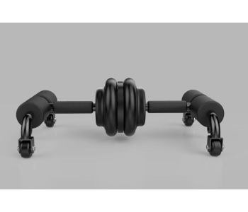 Jongo Multifunctional Abdominal Wheel Unisex - Black in OMAN