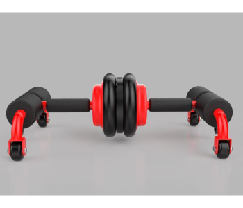 Jongo Multifunctional Abdominal Wheel Unisex - Red in OMAN