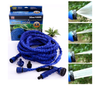 Jongo Magic Garden Hose Expandable Up To 30M Latex Hose With Brass Connector in KSA