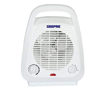 Express Delivery - Geepas GFH9518 2400Watts Fan Heater - White - ID 59043