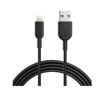 Express Delivery - Anker A8433 6ft Powerline Lightning Connector - Black - ID 61480