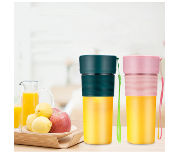 Express Delivery - Macon 400ml Portable Rechargeable Mini Juice Blender - Dark Green - ID 63505