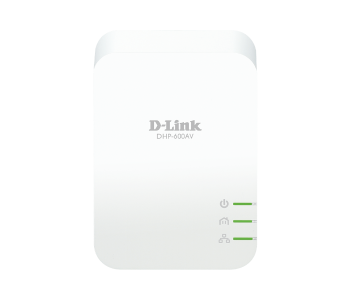 D-link DHP-600AV PowerLine AV2 600 GB Adapter - White in OMAN