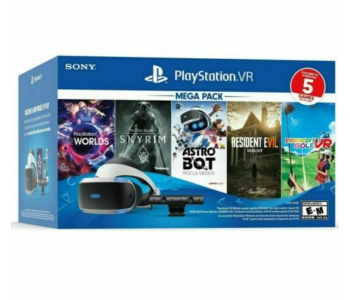 Sony Mega Pack Playstation VR Headset With Camera Plus 5 Digital Games in OMAN