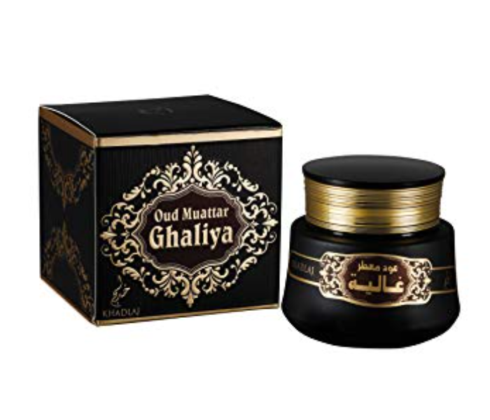 Express Delivery - Khadlaj 35g Muattar Ghaliya - Black - ID 61233