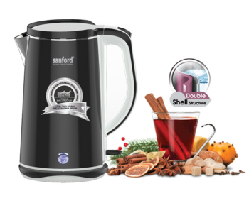 Express Delivery - Sanford SF1869EK BS Electric Kettle - 1.7 Litre - Black - ID 15643