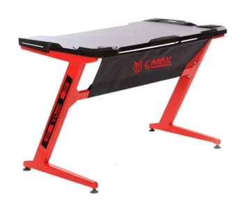 GMax GMXT-8003-1175 Gaming Table For Single Monitor - Black And Red in OMAN