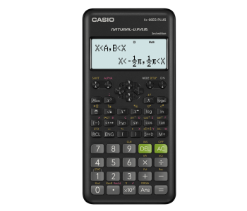 Express Delivery - Casio FX-95ESPLUS 2nd Edition Natural Display Non Programmable Scientific Calculator - Black - ID 61439